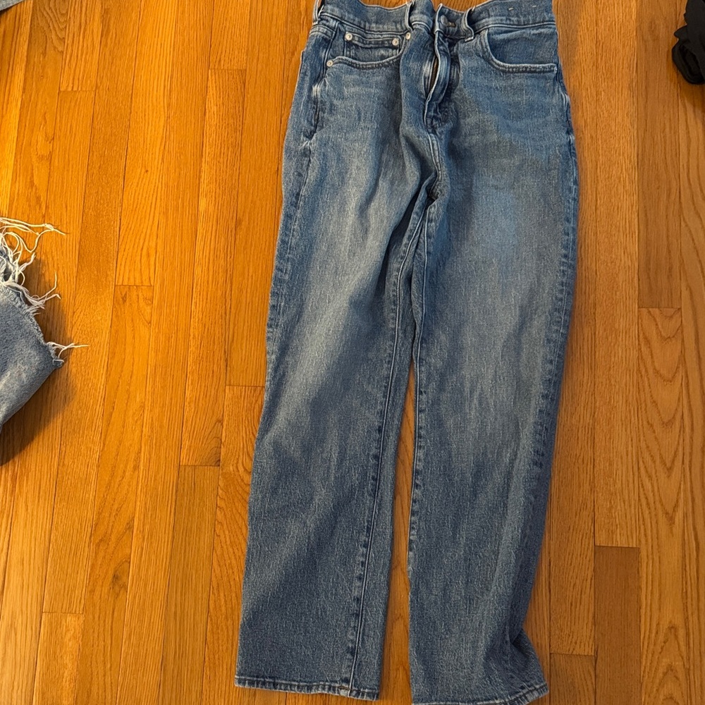 Madewell 90s straight leg Jeans